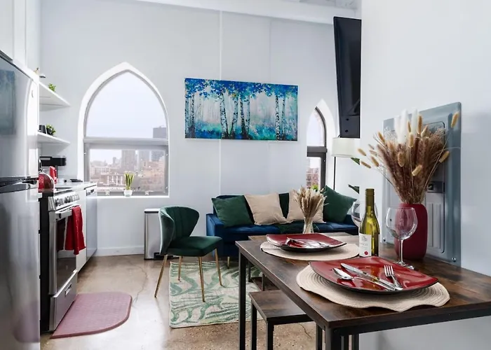 Peaceful Beachfront Loft Rooftop Gym * Chicago